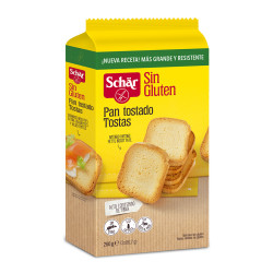 PAN TOSTADO (BISCOTE) S/GLÚTEN 10/260gr